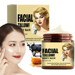 Crème de suif de bœuf pour le visage, emballage voyage pratique pour hydrater en déplacement