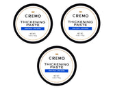 Pâte coiffante Barber Grade de Cremo, emballage clair facilitant l'utilisation.