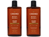 Gel douche Cremo Ambre Doré en flacon, hydratation douce.
