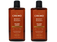 Gel douche Cremo Ambre Doré en flacon, hydratation douce.
