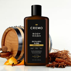 Cremo Gel Douche Homme, mousse onctueuse qui nettoie sans résidu collant.