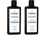 Shampoing Cremo Genievre Eucalyptus – bouteille en vedette, donne du volume