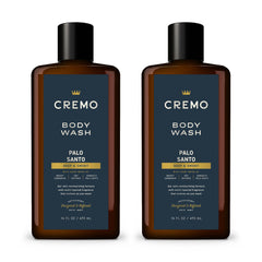 Cremo Palo Santo – bouteille-douche : parfum durable qui réveille les sens lors de la douche.