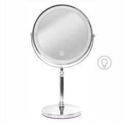 Miroir Creocasy 8 pouces avec éclairage 1x pour routine beauté quotidienne