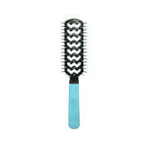 Brosse Cricket ventilée et anti-statique bleu pour un séchage rapide.
