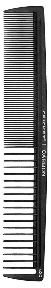 Cricket C20 montre le peigne carbon decoupe professionnelle pour une coupe précise.