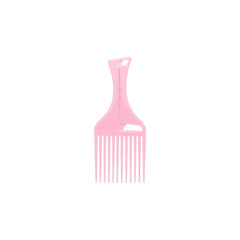 Cricket peigne-cheveux dents espacées rose, apporte du volume sans tirer.