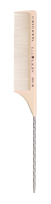 Cricket Silkomb Pro-50 avec dents fines sans couture pour un coiffage fluide.