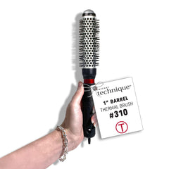 Cricket Technique brosse thermique 1 pouce barillet pour un lissage efficace et durable