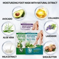 CRISTALBOX Ingrédients naturels : beurre de karité et aloe pour nourrir.