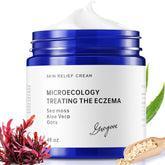 Crogooe eczema cream sea moss jar shows soothing hydration for dry skin