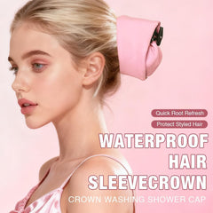 Crown Washing Cap protection-eau-cheveux-longs: évite les mèches mouillées après l'entraînement.