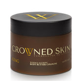 Crowned Skin King Beurre Cologné: hydratation riche et durable.
