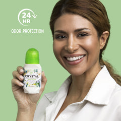 Ingrédients Crystal Essence sans aluminium, pour une routine plus naturelle.