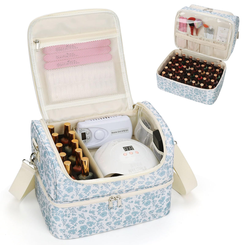 CUBETASTIC Organisateur Vernis à Ongles, capacité jusqu'à 45 bouteilles pour un rangement fluide.