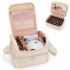 CUBETASTIC Organisateur de vernis, 45 emplacements, rangement clair et efficace.