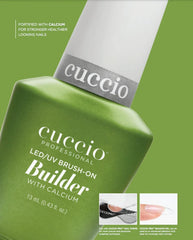 Cuccio Builder au pinceau calcium : renforce et modele l’ongle