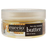 Cuccio Butter Babies crème corporelle lait-miel, pompe, hydratation durable.