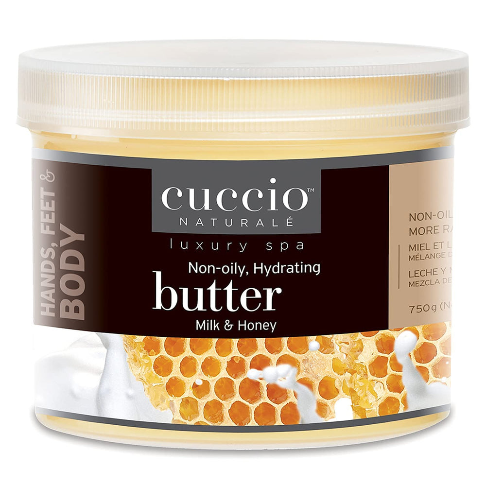 Cuccio Naturale lait et miel – crème mains, hydratation longue durée