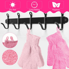 Rangement pratique des gants Cuffbow rose grâce à la boucle suspendue