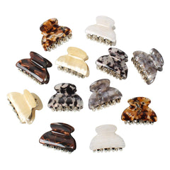 Cuizhiyu clips cheveux acryliques marbres 1,57 pouces, maintien sûr et élégant.