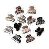Cuizhiyu epingle cheveux imprime fleur: accessoire floral elegant, pratique pour varier les looks quotidiens.