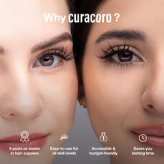 Curacoro 3D, effet éventail préfabriqué pour un rendu rapide.