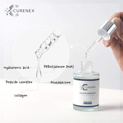 CURENEX PDRN ADN de saumon nourrit les cellules et revitalise le teint.