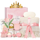 CuriBox couverture-tassel en maille luxueuse pour cocooning relaxant