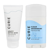 Curie déodorant naturel pour femmes, concentré sur le nectar de coco, protection longue durée.