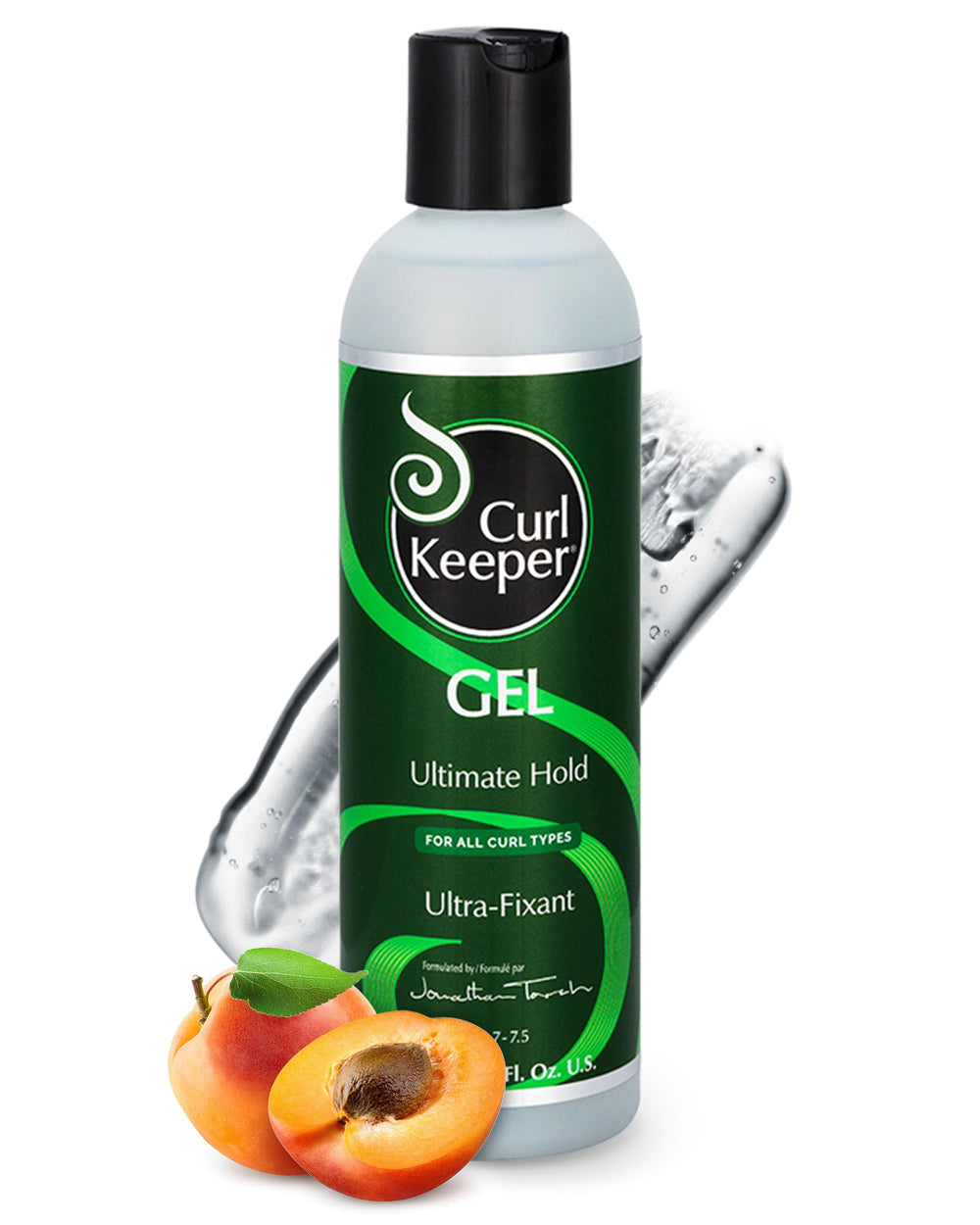 Curl Keeper Gel haute tenue boucles, maintien durable sans résidu.