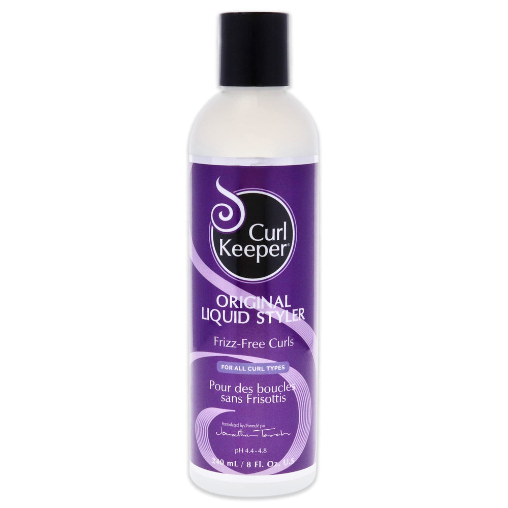 Curl Keeper Original bouteille-definisseur-boucles-liquide pour boucles définies sans frisottis.