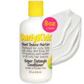 CurlyKids Démêlant démonstration d'application pour démêlage en douceur des cheveux bouclés.