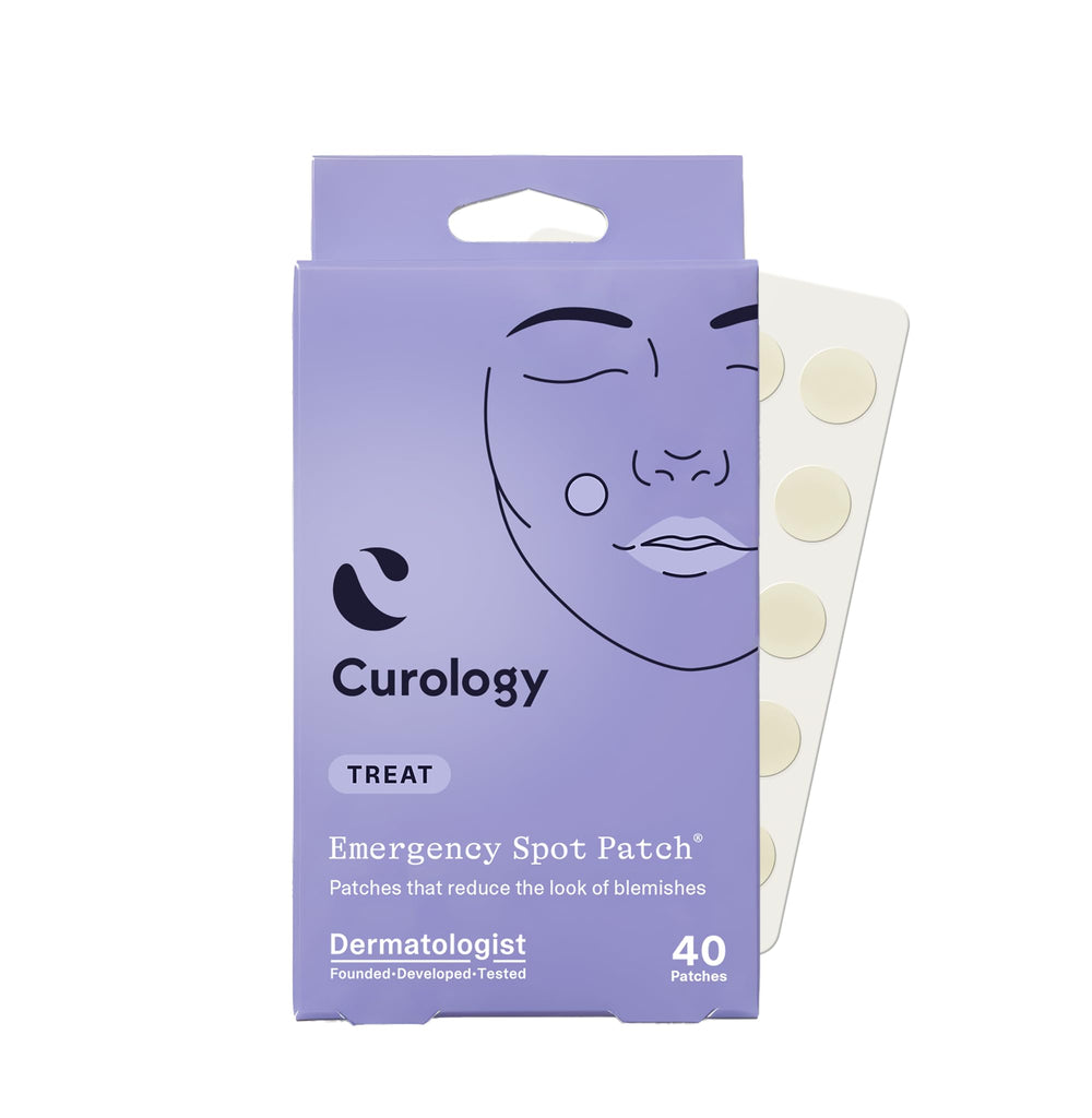 Patch Curology bouton-visage absorption : absorption rapide du pus et du sébum.