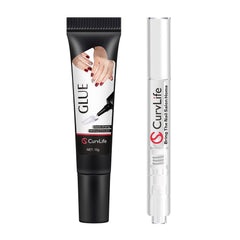 CurvLife gel colle semi-solide pour ongles presse-on : adhérence longue durée