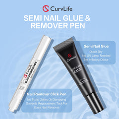 Curvlife applicateur précis, délivre 1–2 gouttes pour un retrait contrôlé.
