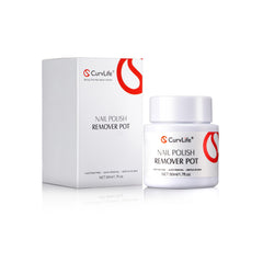 CurvLife dissolvant sans acétone dans son bocal 50 ml, douceur pour les ongles.