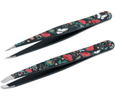 Pinces Cut it épiler pointues et biseautées pour une précision durable.