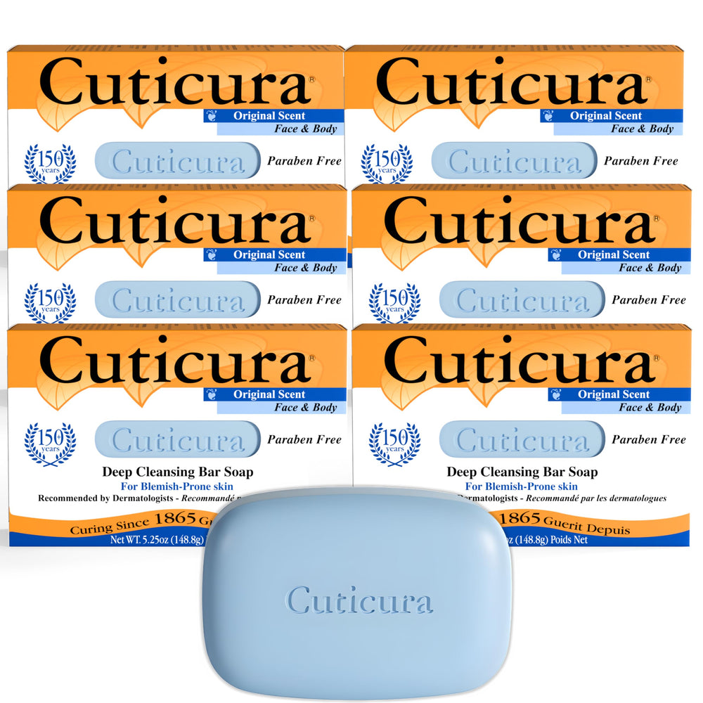 Savon Cuticura – nettoyage profond visage et corps, sans dessécher.