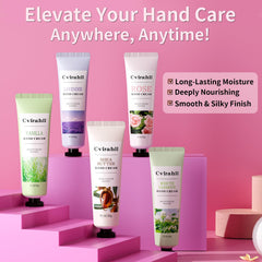 Cvirahll crème mains jasmin, tube portable 30 ml, soin délicat
