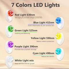 CXGRISE led 7 couleurs: thérapie lumineuse pour revitaliser la peau