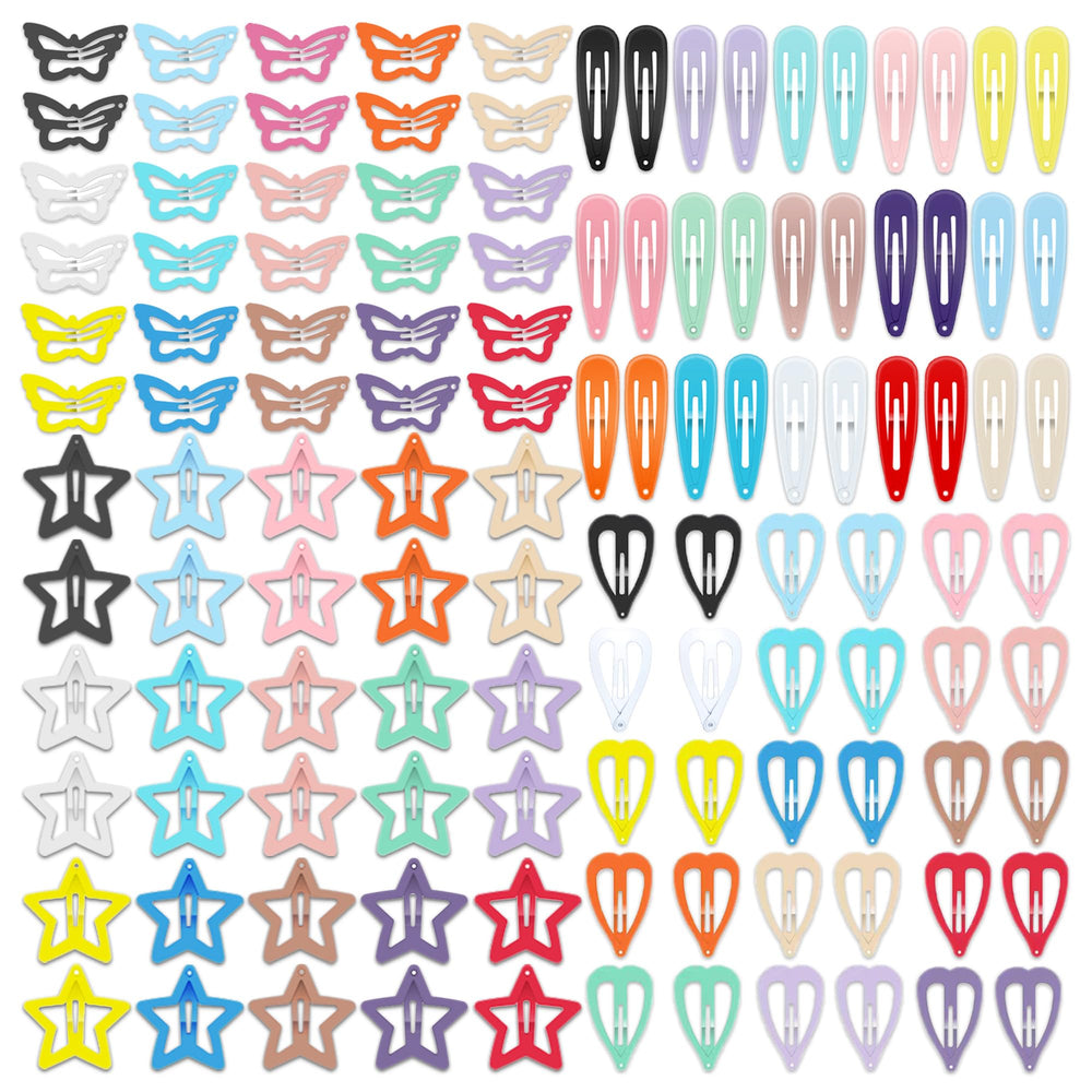 CYBAUG clips étoiles pour enfants, maintien sûr et coloré au quotidien