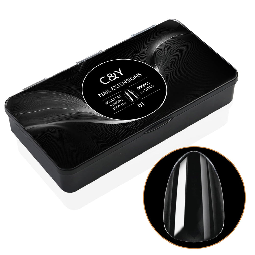 Cycullinyt tips ongles soft gel amande medium; pose rapide et naturelle