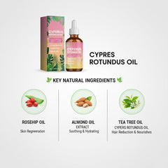 Huile de Cyperus Rotundus, massage sous les aisselles pour nourrir la peau