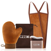 Gant autobronzant CZZXI – texture velours pour une application sans traces.