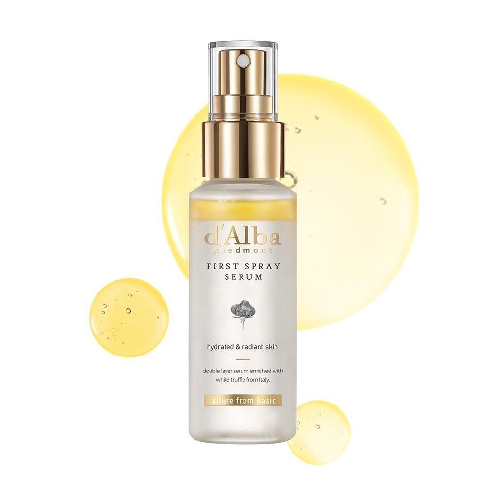 Sérum brume d'alba Piedmont à la truffe blanche pour hydratation rapide