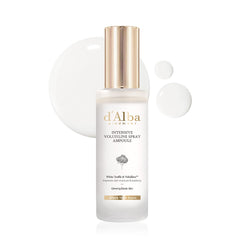d-alba piedmont Intensive Vegan Volufiline Spray Ampoule, bouteille prête pour hydratation ciblée et revitalisante.