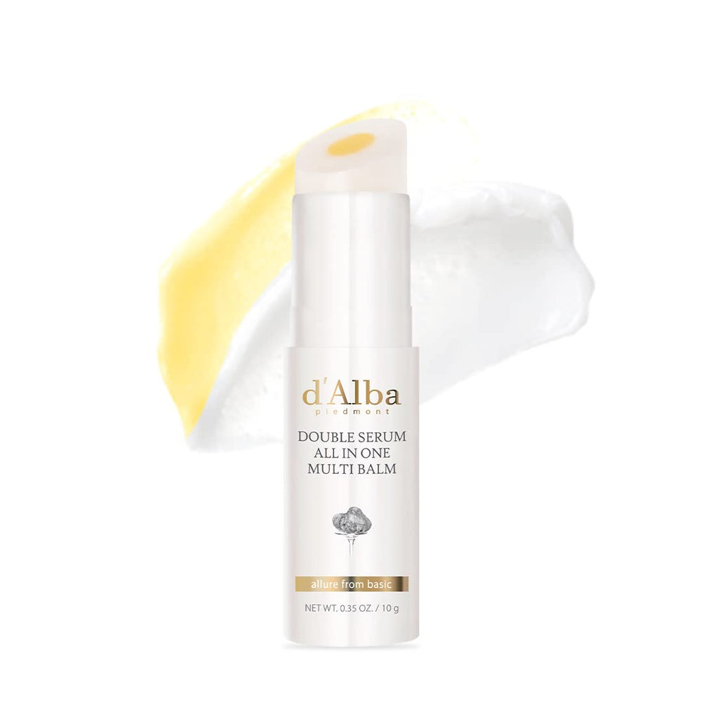 d'alba Piedmont Stick-Baume en emballage compact pour retouches rapides.