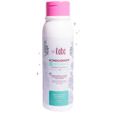 D’Luchi Kaba Ceramide – bouteille montrant l'hydratation des cheveux secs