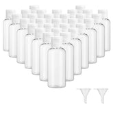 Bouteille Dabacc transparente 2oz avec capuchon a clapet pour les liquides